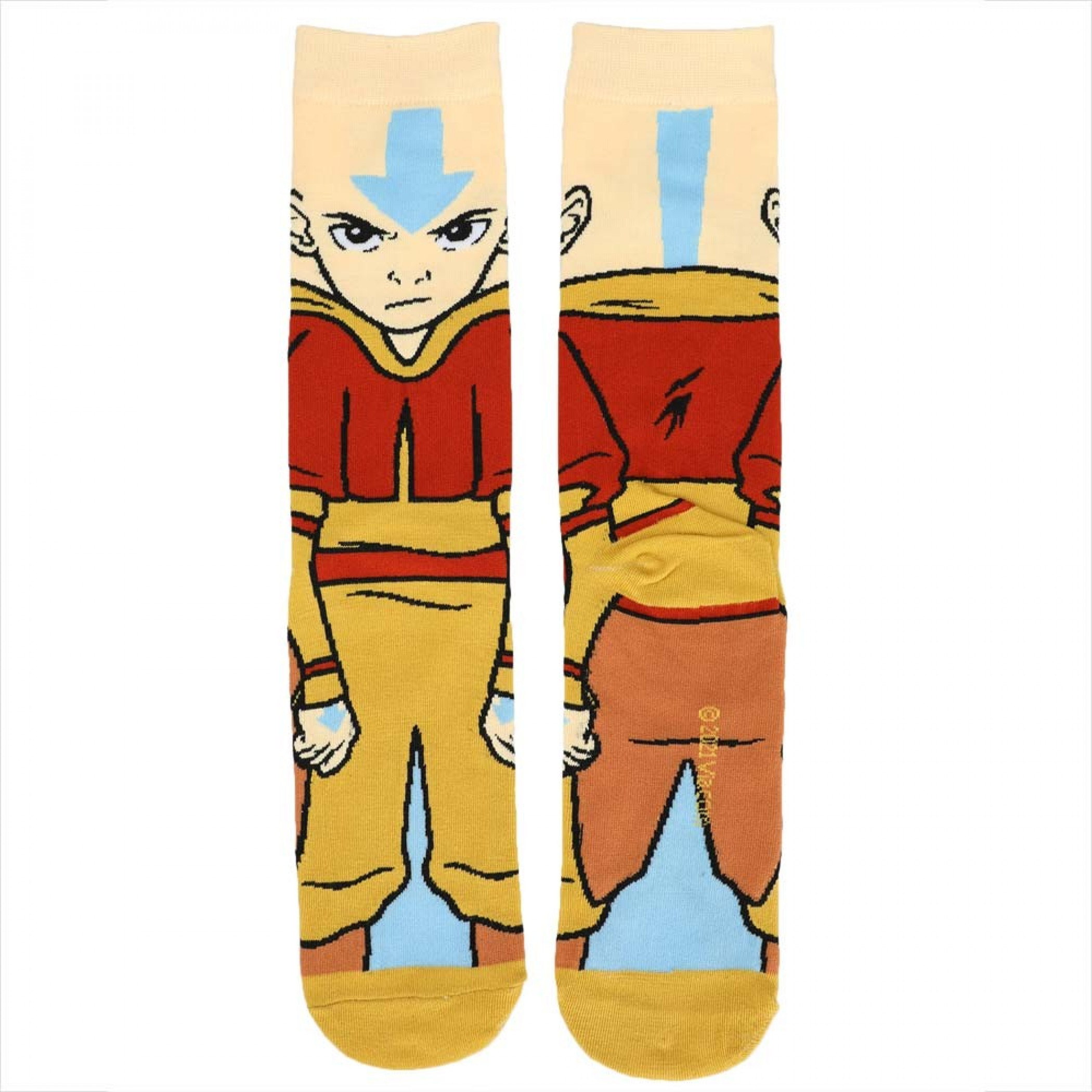 Avatar: The Last Airbender Aang 360 Character Socks